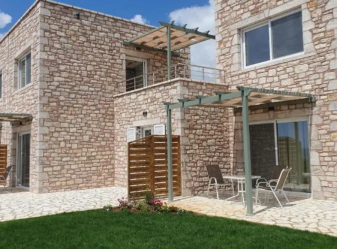 Stone Bay In Messinia Kalamaki Area *