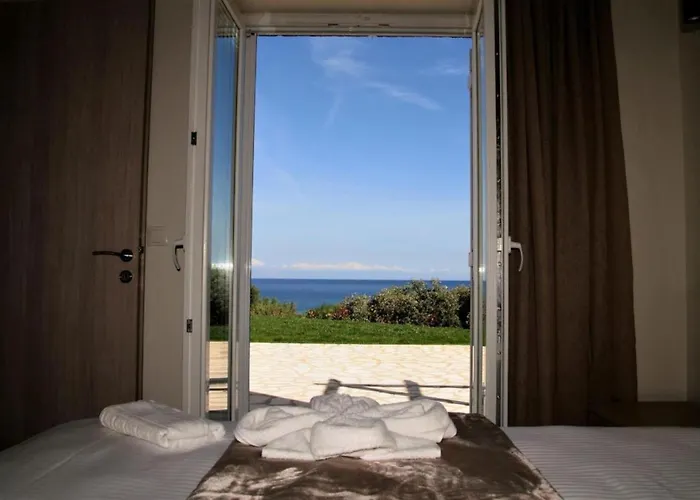 Stone Bay In Messinia Kalamaki Area *